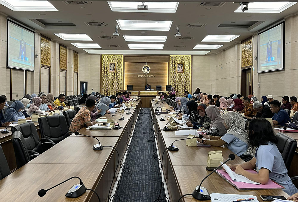 ประชุมประจำเดือนโรงพยาบาลส่งเสริมสุขภาพตำบลในสังกัดองค์การบริหารส่วนจังหวัดนราธิวาส ครั้งที่ 4/2567