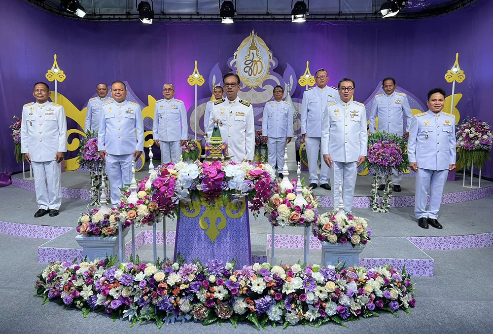 อบจ.นราธิวาส ร่วมบันทึกเทปถวายพระพร สมเด็จพระนางเจ้าสุทธิดา พัชรสุธาพิมลลักษณ พระบรมราชินี เนื่องในโอกาสวันเฉลิมพระชนมพรรษา 3 มิถุนายน 2567